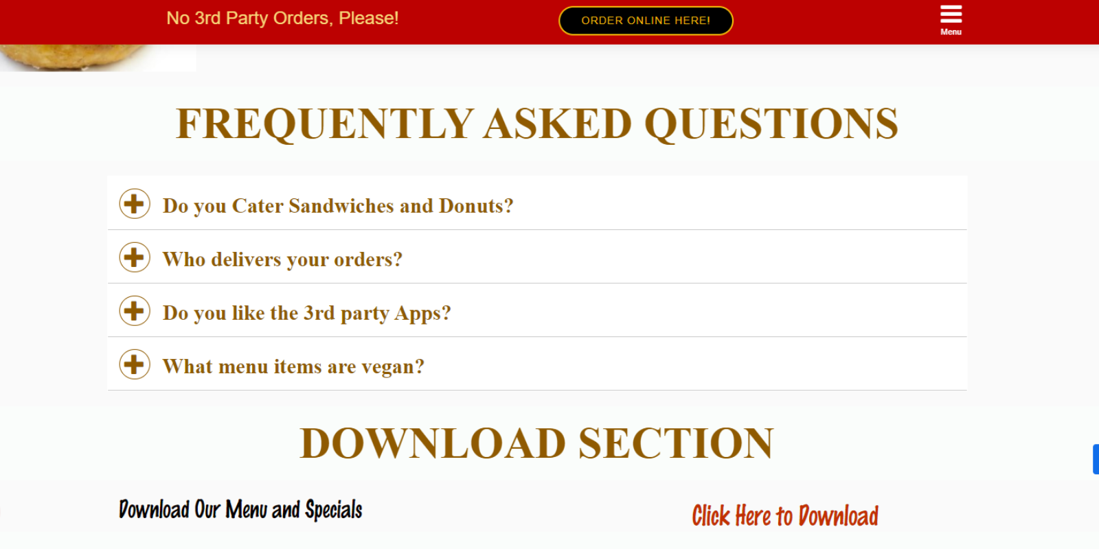 The Frequently Asked Questions (FAQ's) is one of the most valuable features