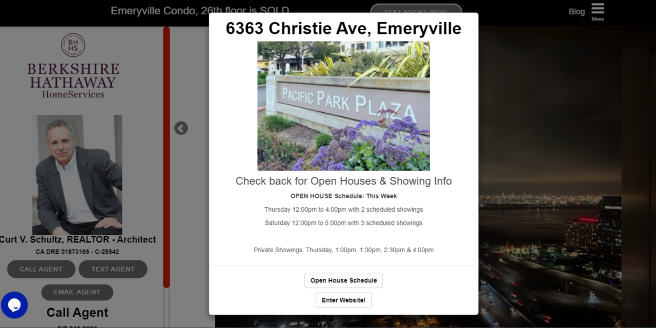 Use the optional Popup Alert to really make sure customers see your message