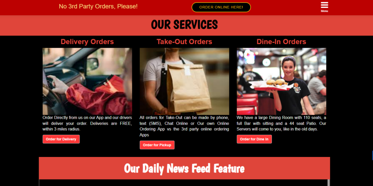 Highlight your products or sevices